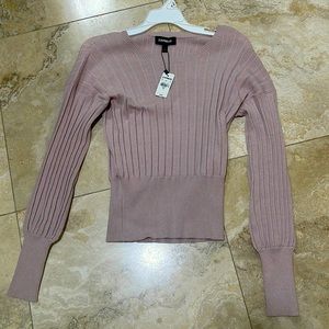 Pink express sweater BNWT